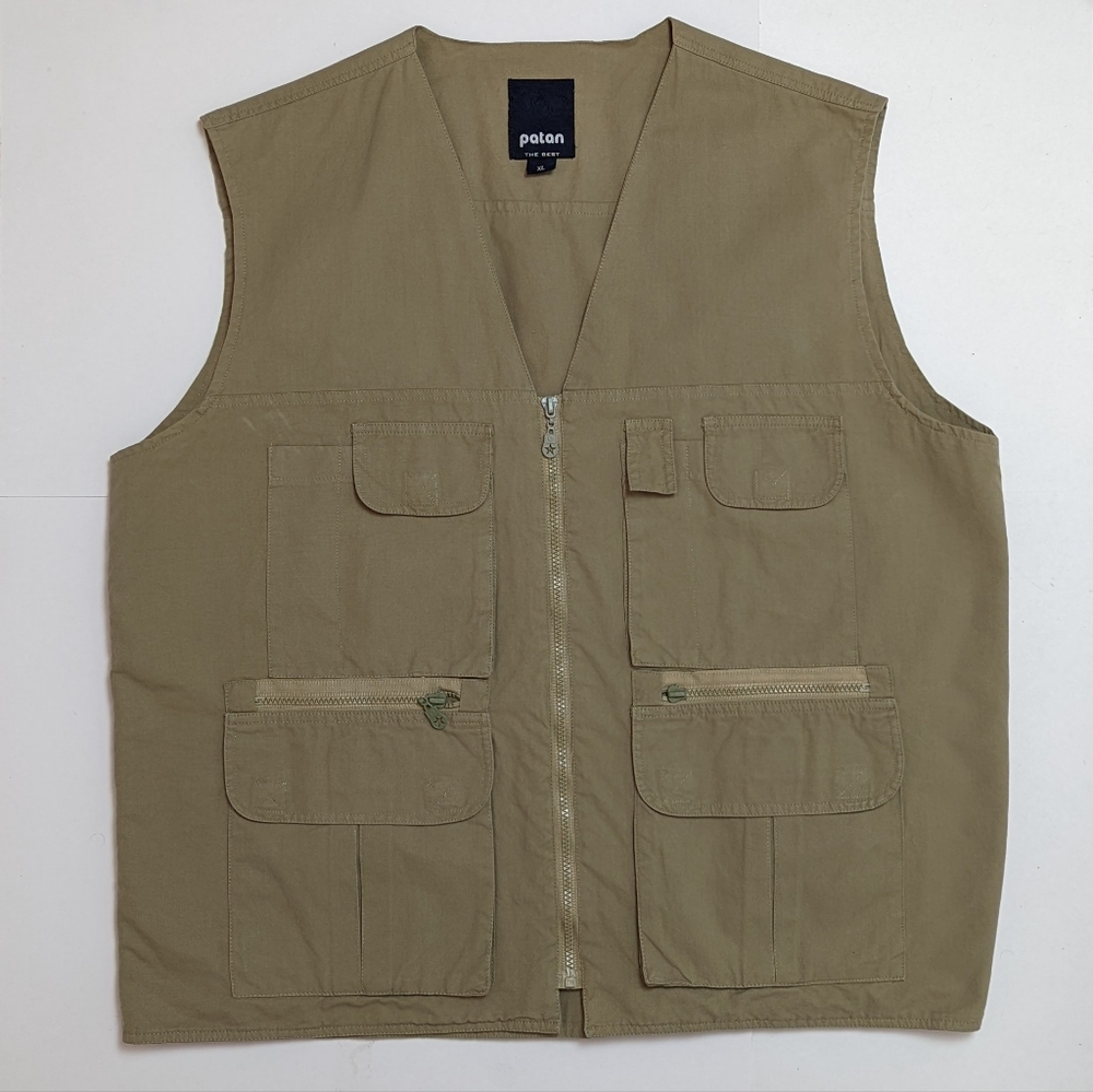 Paton cargo/hunting vest. 100% cotton. XL